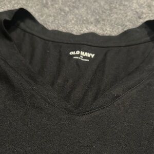 Old Navy Black V-Neck Tank XL NWT